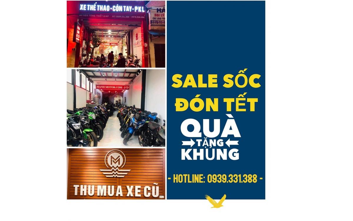 Lô xe PKL mới về Showroom Mạnh Motor số 3 Tăng Thiết Giáp